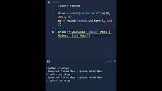 Internet Speed Test using Python | Check Download & Upload Speed Instantly ⚡