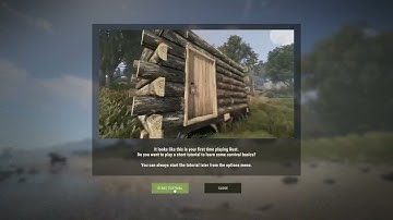 RUST Tutorial Island: Starting the Sequence