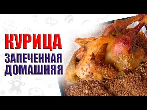 Как вкусно приготовить домашнюю курицу в духовке