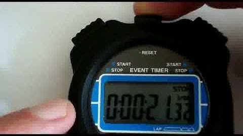 Fastime 3 Event Stopwatch