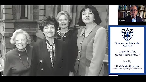 Mondays with Mundy Women Admitted to the League 8-...