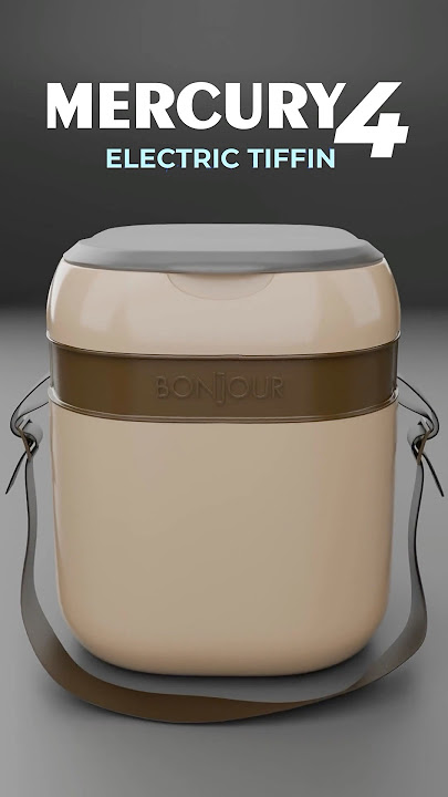 Lunch breaks just got a power upgrade ⚡️with Bonjour's Mercury Electric Tiffin. 🔌🔥🍱