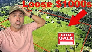 How NOT to lose $1000's buying Vacant Land! (Don't make these mistakes!)