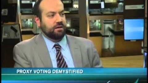 Proxy Voting Demystified