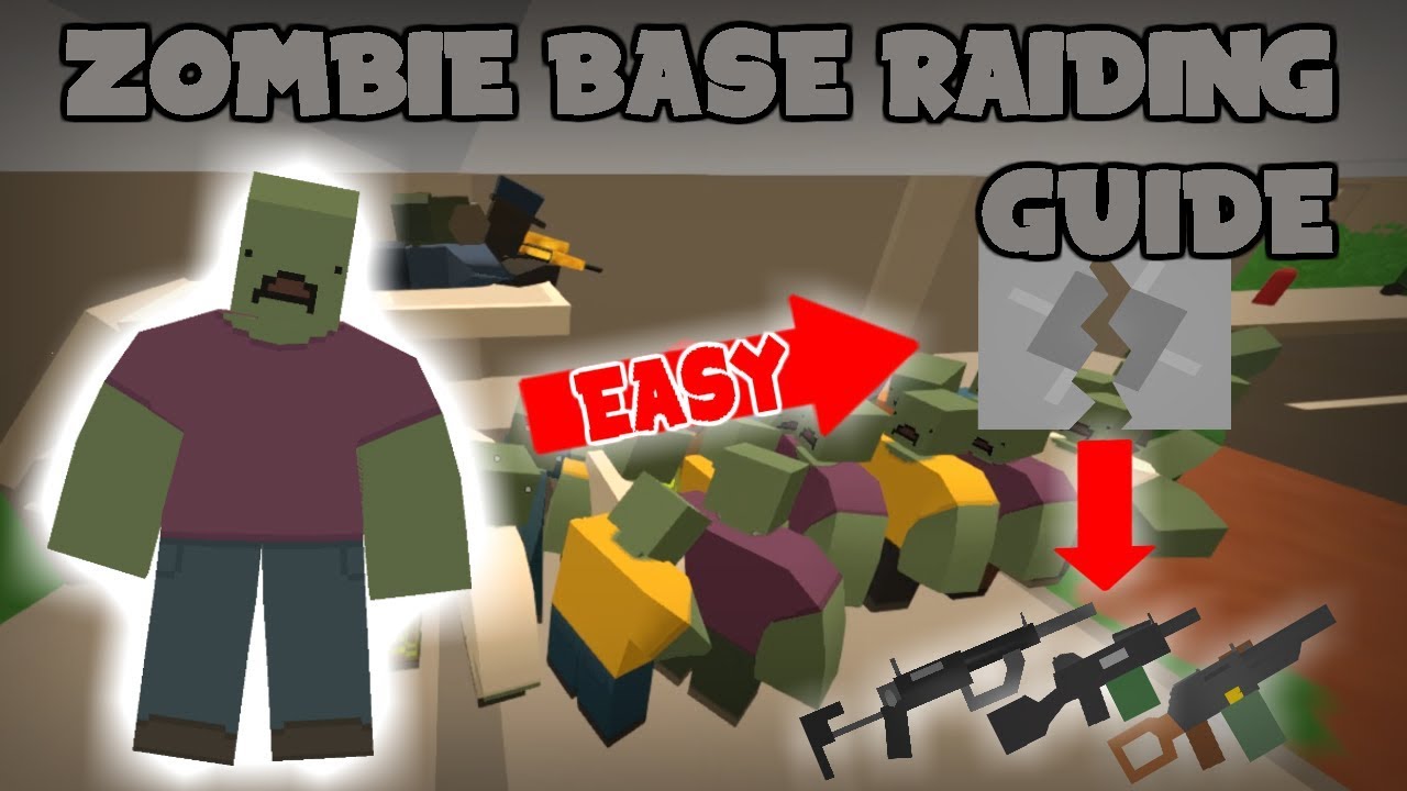 Zombie raiding is fun,getting zombie raided is not fun : r/unturned