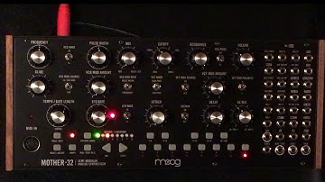 Moog Mother 32 Sequencing Demo