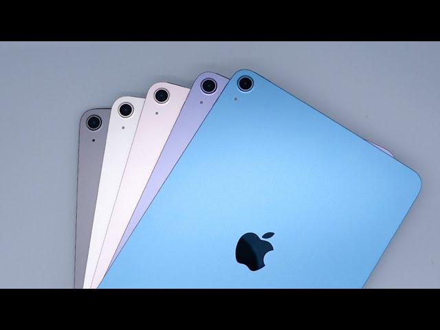 iPad Air M1 All Colors: Purple, Blue, Pink, Starlight & Gray Comparison