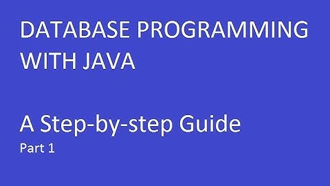 DATABASE APPLICATION using JAVA Part 1: Create Database using PhpmyAdmin with MySQL