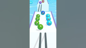 😱BALLRUN 2048 🙈GAME All levels mobile gameplay walkthrough android, ios💝