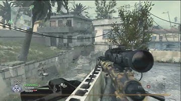 MW2- Quick Scoping TDM on Crash