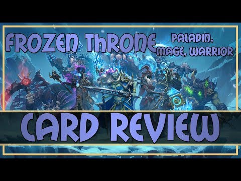 Kolento Talkstone: Quick full mage, paladin and warrior card review