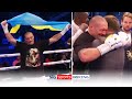Oleksandr Usyk's emotional reaction after beating Anthony Joshua 🇺🇦