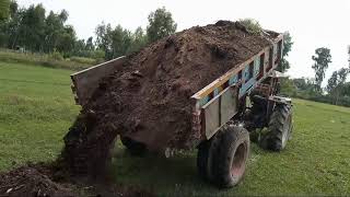 Land preparation, Zameen ki tayri Gobar ki khad | VLOG