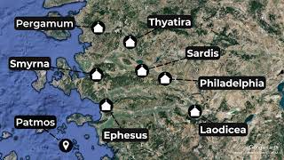 The 7 Churches Map