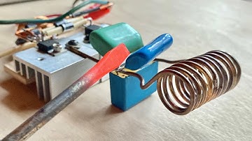 Part 1-How To Make A Powerful İnduction Heater(İRFZ44N) / Yüksek Güclü İndüksiyon Isıtıcı Yapımı