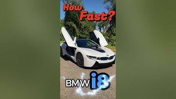 How Fast is the BMW i8 Coupe?!