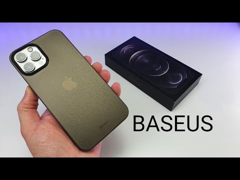 УЛЬТРАТОНКИЙ чехол iPhone 12 от BASEUS. 💥ТОНЬШЕ НЕ БЫВАЕТ!
