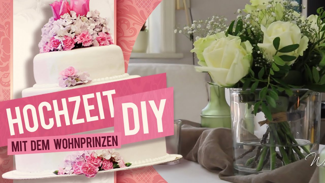 Hochzeitsdeko in weià / grün selber machen! #wohnprinz youtube
