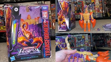 Transformers legacy Sandstorm unbox & review. Generations Walmart exclusive predacon not G1 or G2