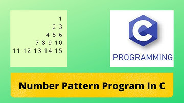 number pattern program in c| number pattern program in c language| pattern program in java| java
