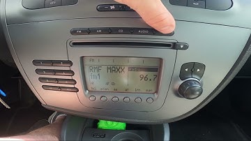 How to Adjust Maximum Radio ON Volume in Seat Leon II ( 2005 – 2012 )