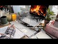12hr study with me  pomodoro 5010 ambience session with piano break winter edition