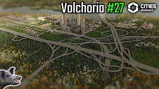 LARGE SCALE PLANNING MODDED CITY | VOLCHORIA EP27 | CITIES SKYLINES 2