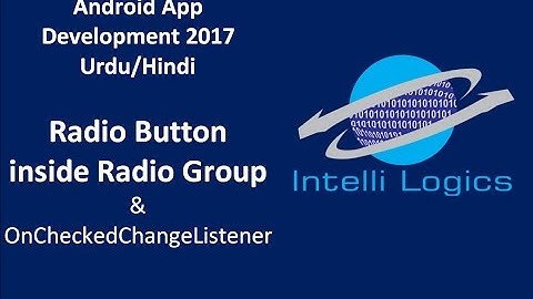 26. Radio Button in Android Urdu-Hindi