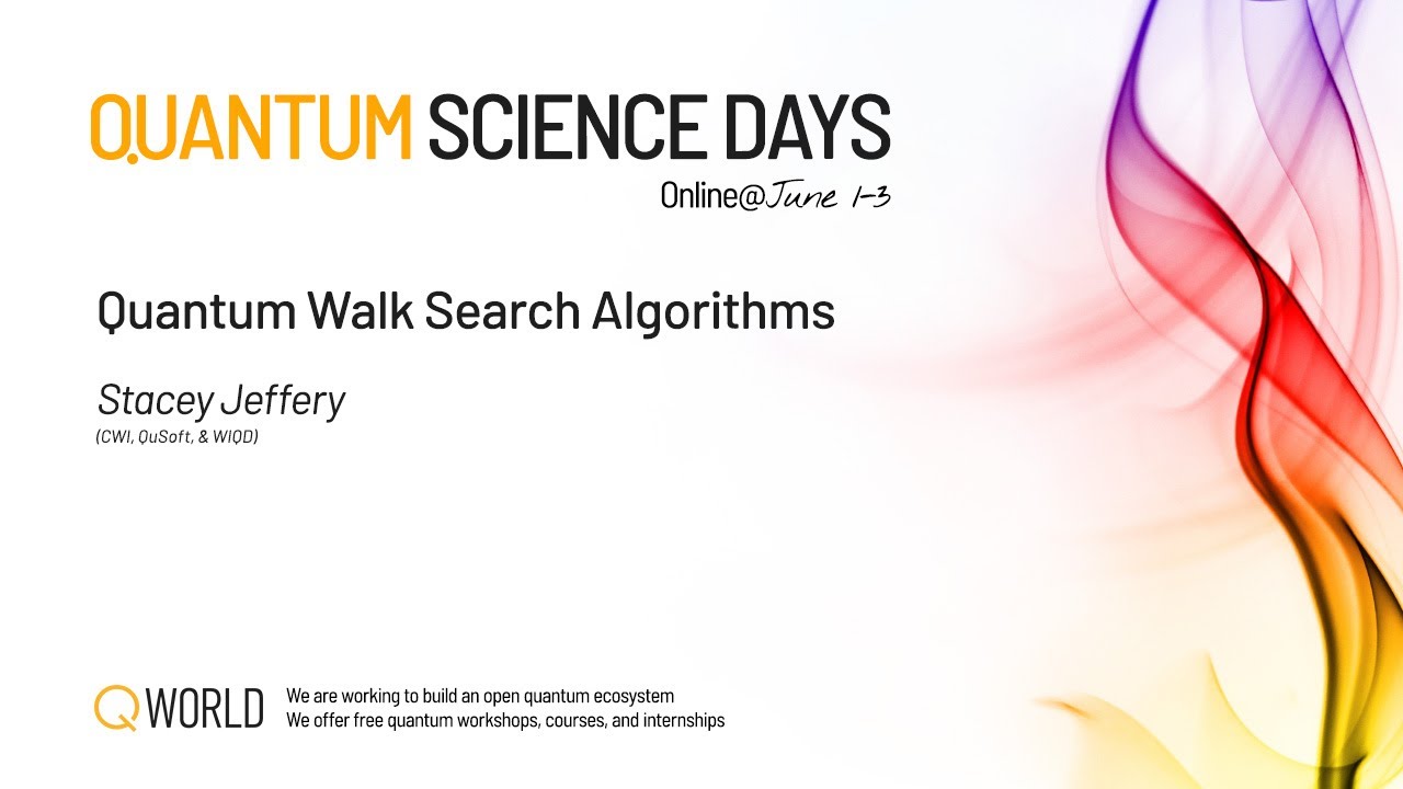 Quantum Walk Search Algorithms | QSD 2022 - YouTube