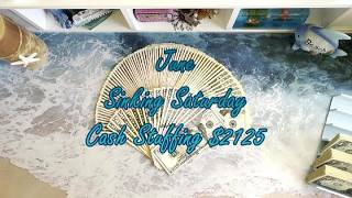 June Pay Week 2 Cash Stuffing $2125 in Sinking Funds, Bills and Savings