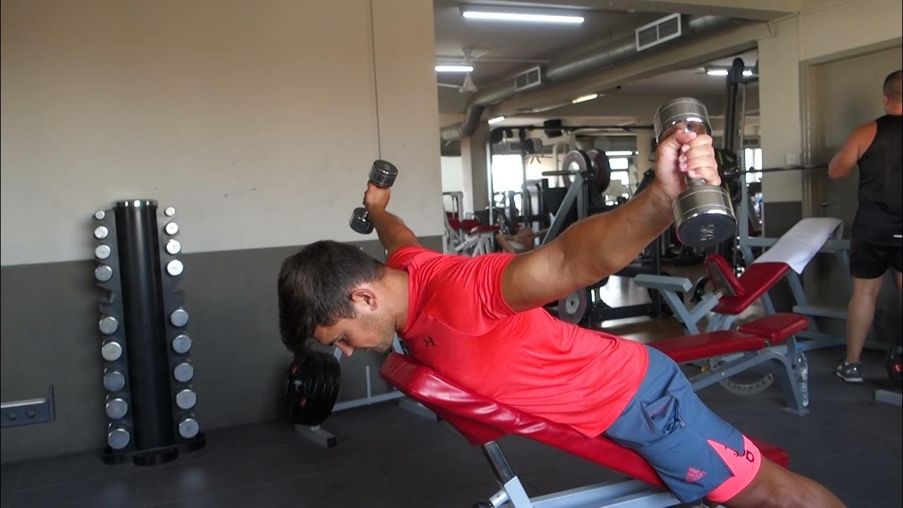 Chest supported reverse fly supinated grip YouTube