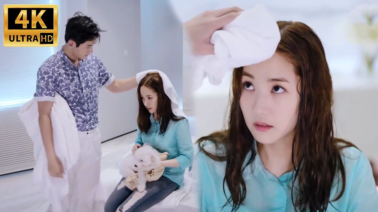 Большая звезда мило общалась с девушкой в ванной; поглаживание по голове было таким милым!