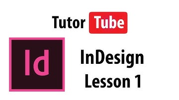 InDesign Tutorial - Lesson 1 - Interface Basics, New Document and Move Tool