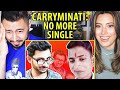 CARRYMINATI | No More Single Valentine Special ft Rocky | Reaction by Jaby Koay & Natasha Martinez