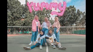 Justin Bieber - Yummy Hijab Dance Cover By Arev Indonesia