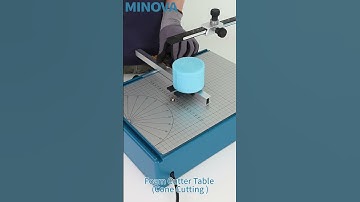 MINOVA Foam Cutter ( Cone Cutting ) #asmr #satisfying #hotwire #minovatool