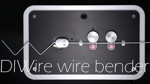 DIWire wire bender | Ventuno Tech Talk