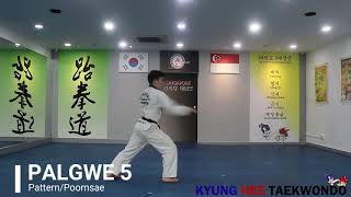 Kyunghee Taekwondo, Palgwe 5, 27 Apr 20