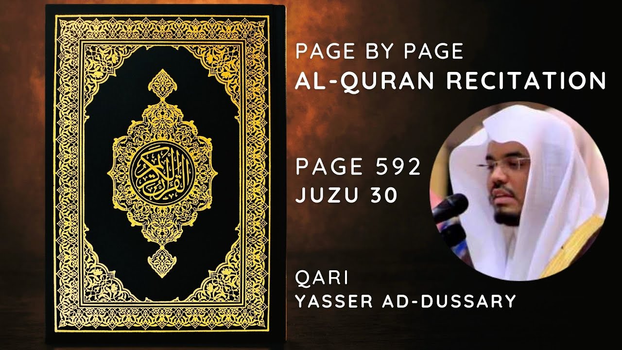 Quran Recitation Juzu 30 Page 592 Surah Al A la Verse 16 19 