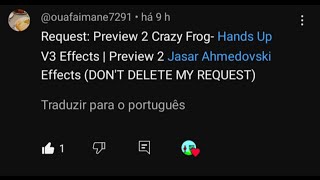(REQ.) Preview 2 Crazy Frog - Hands Up V3 Effects | Preview 2 Jasar Ahmedovski Effects