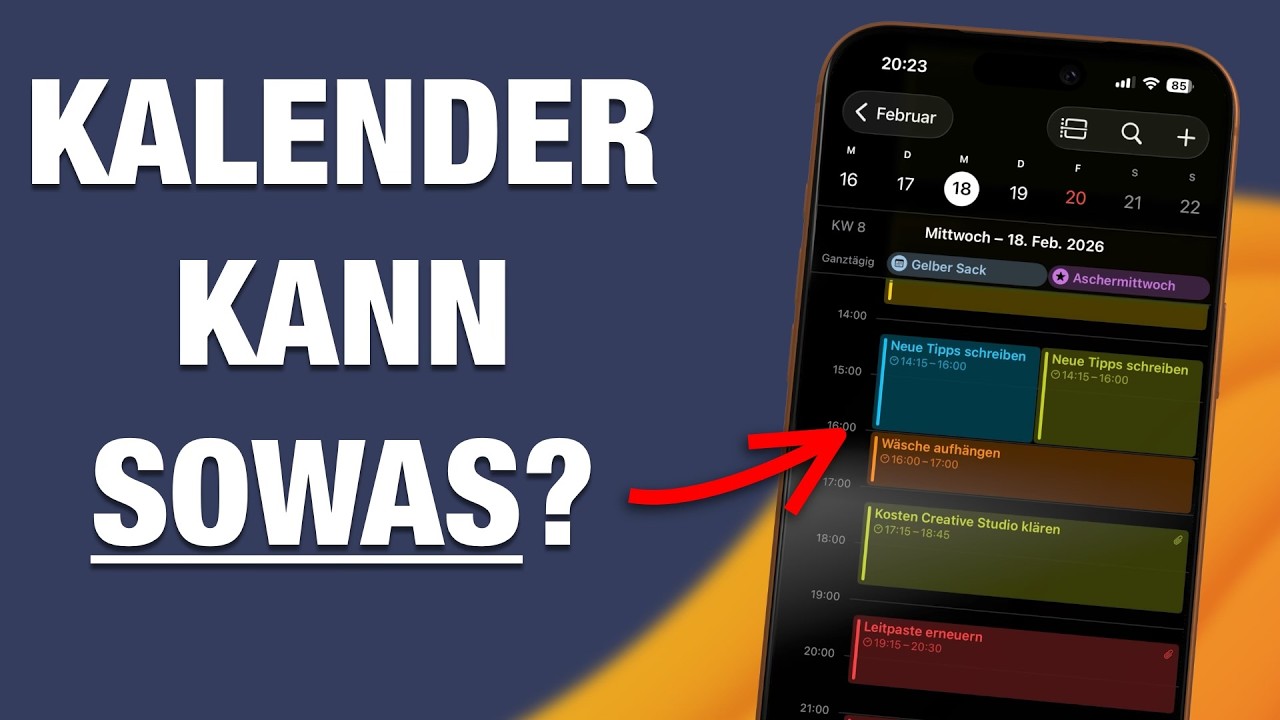Apple Kalender: DAS hätte ich gerne NOCH früher gewusst!