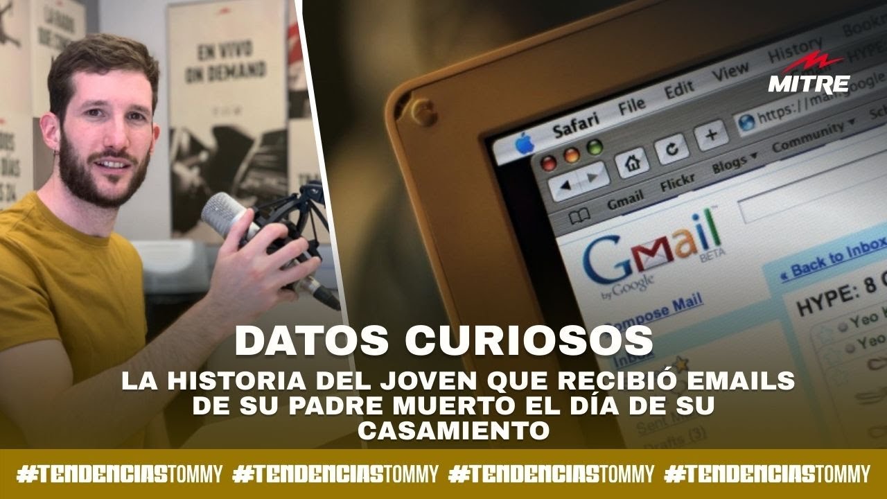 Las #TendenciasTommy : el joven que recibió emails de su padre muerto el día de su casamiento