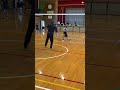 日本一の小学生バレーボールチームの練習風景 日本一の小学生バレーボールチームの練習風景