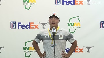 K H Lee Thursday Korean Flash Interview 2022 WM Phoenix Open