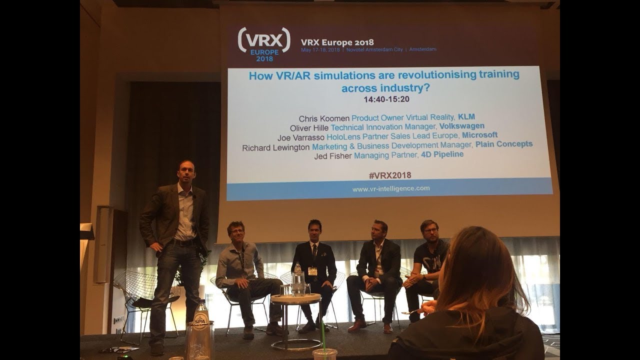 VRX 2018 - How are VR/AR simulations are revolutionising training across industry?