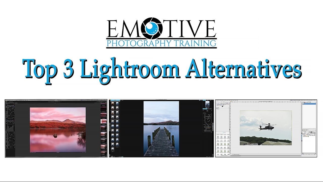 Top 3 Lightroom Alternatives! how to edit using different image editors