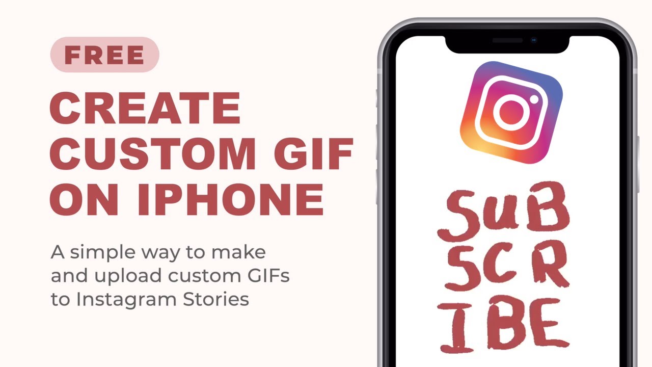 How to Make Your Own Custom GIFs for Instagram