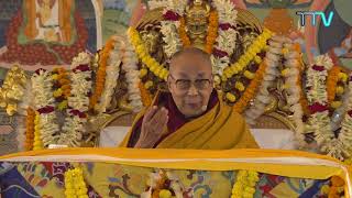 བརྟན་བཞུགས་བསྟར་འབུལ་སྐབས་སྩལ་བའི་བཀའ་སློབ།