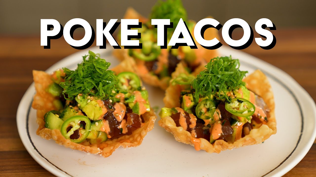 Poke Tacos | Cooking With The Kems