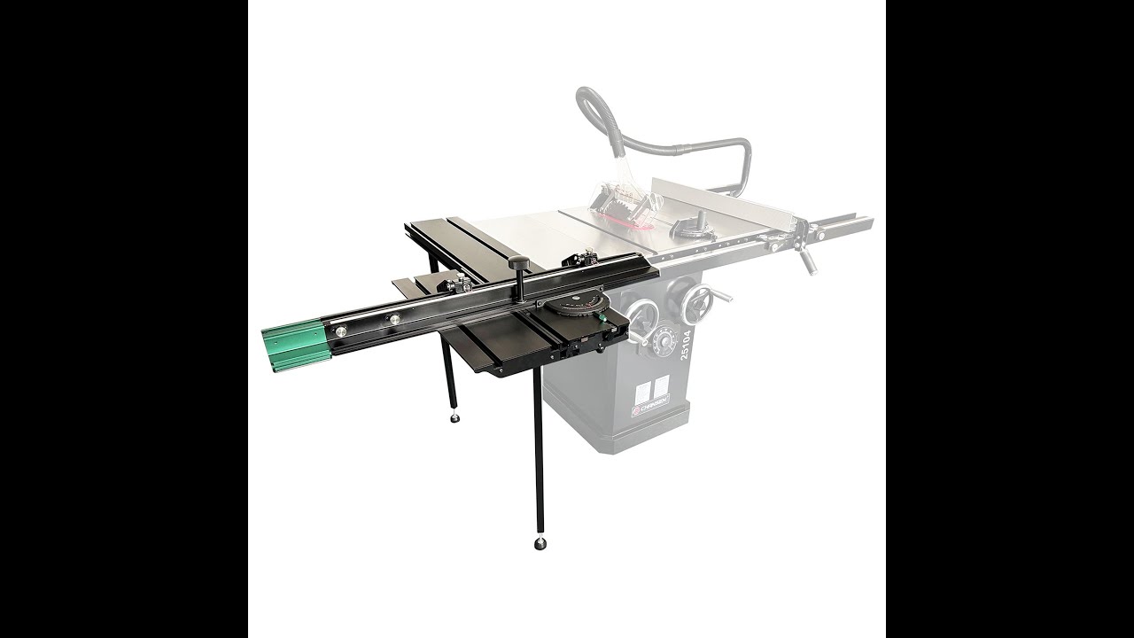 Item# 29208 Sliding Table Attachment - YouTube